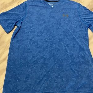 Under armor blue camo active t-shirt
